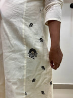 Cotton Embroidered Aline Dress