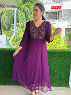 Partywear Panelcut Dress