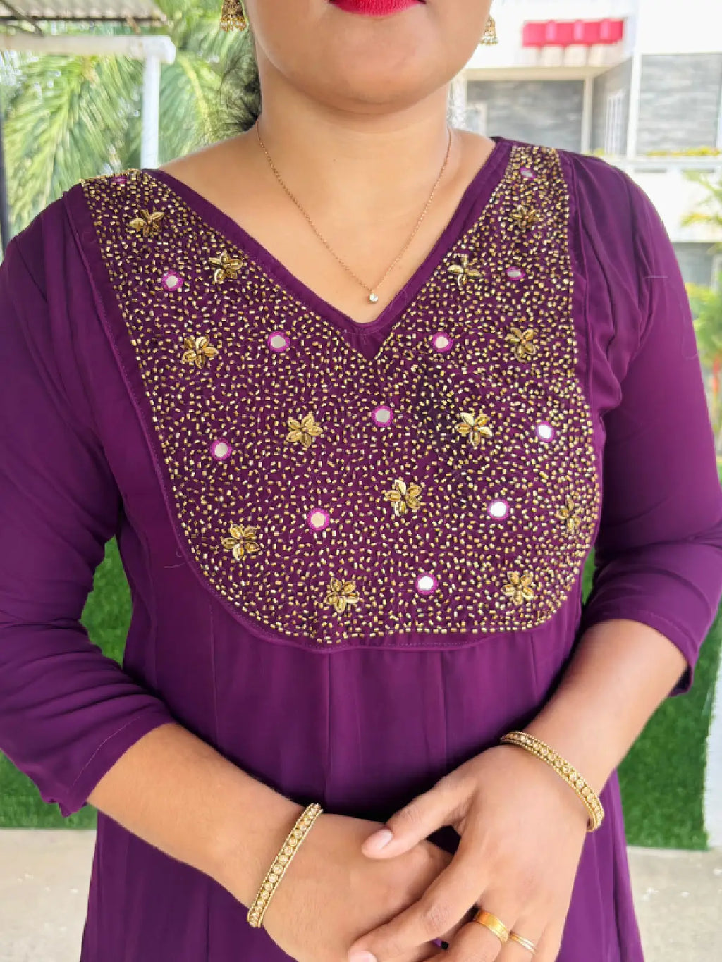 Partywear Panelcut Dress