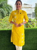 Vetican Silk Kurthi Set