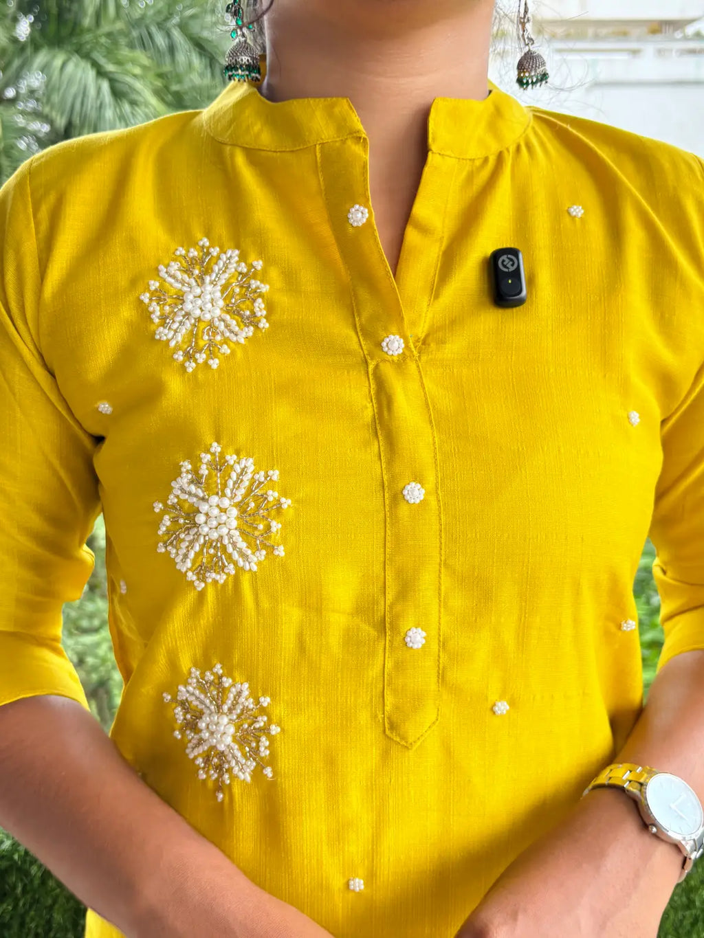 Vetican Silk Kurthi Set