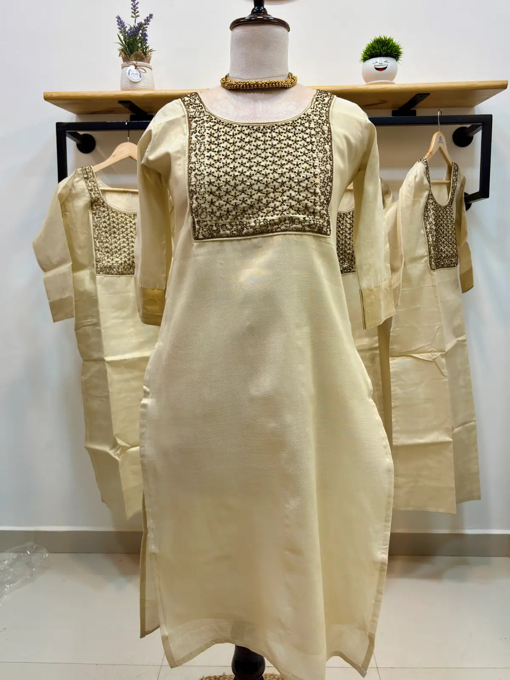 Tissue Silk Kurtis