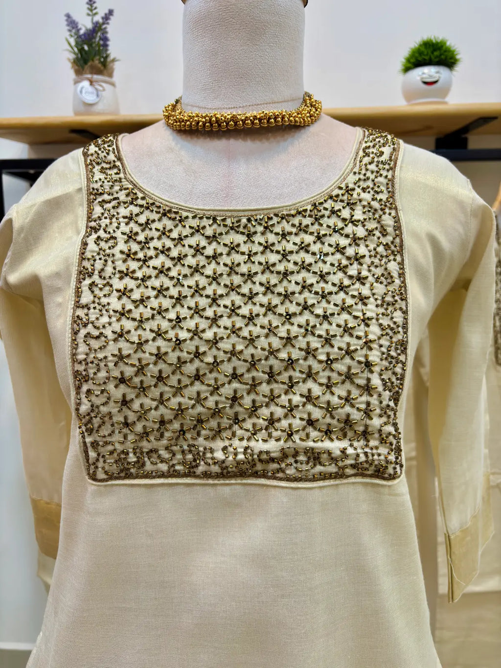 Tissue Silk Kurtis