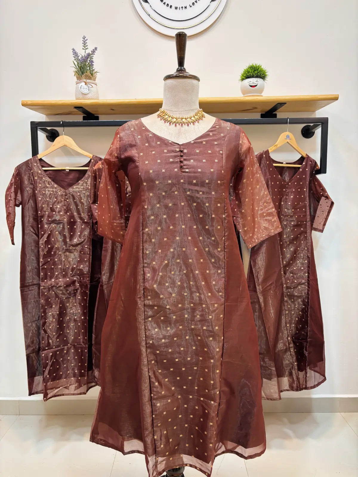 Organza Aline Dress