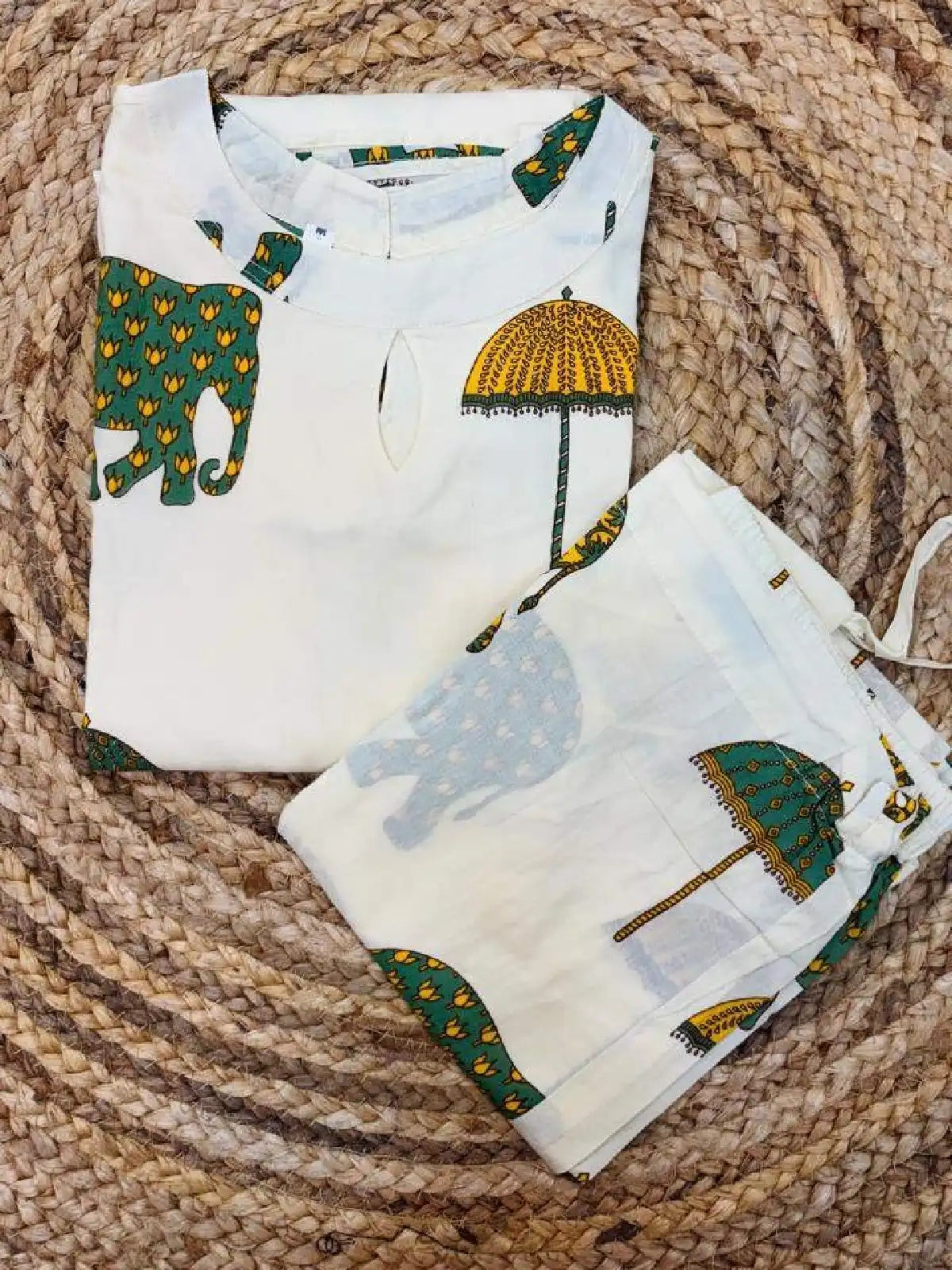 Cotton Printed Coord Set