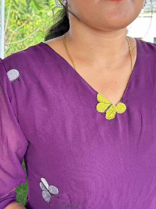 Butterfly Frock Dress