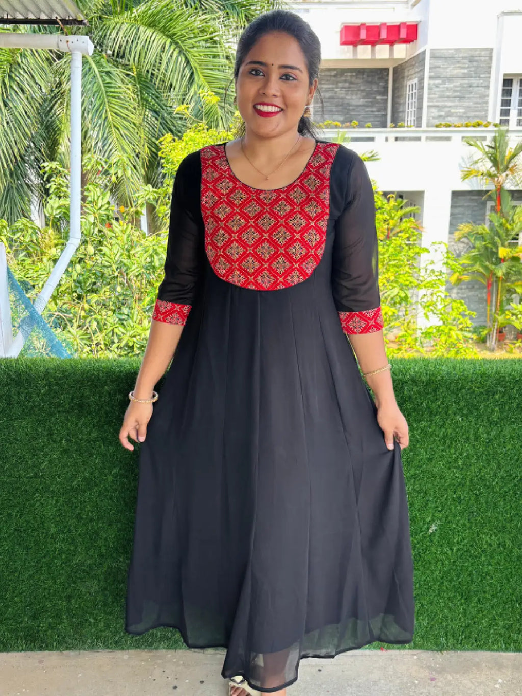 Partywear Panelcut Dress