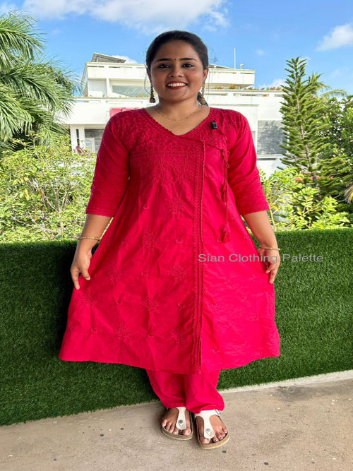 Chikankari Embroidered Coord Set